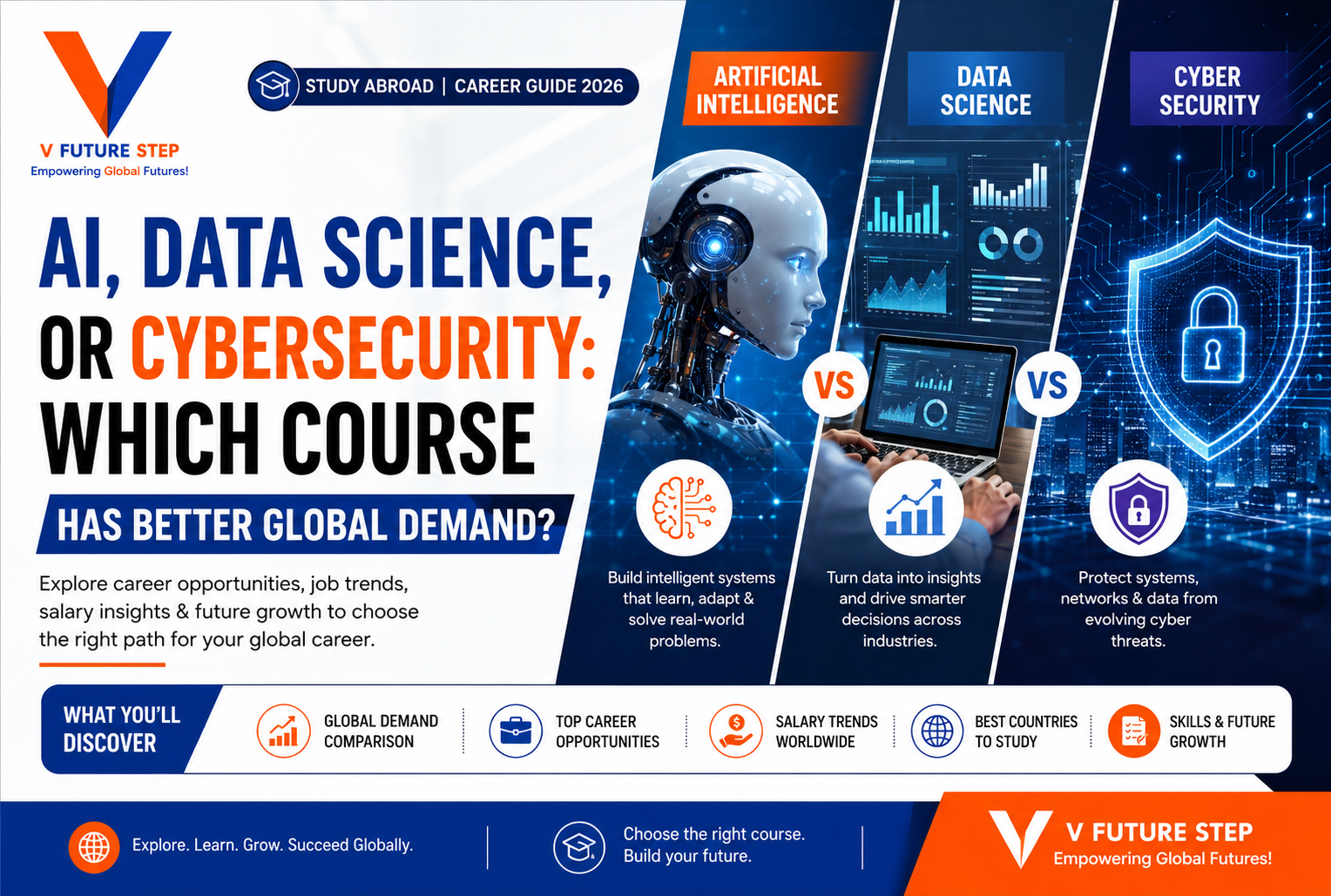 AI Data Science or Cybersecurity Abroad