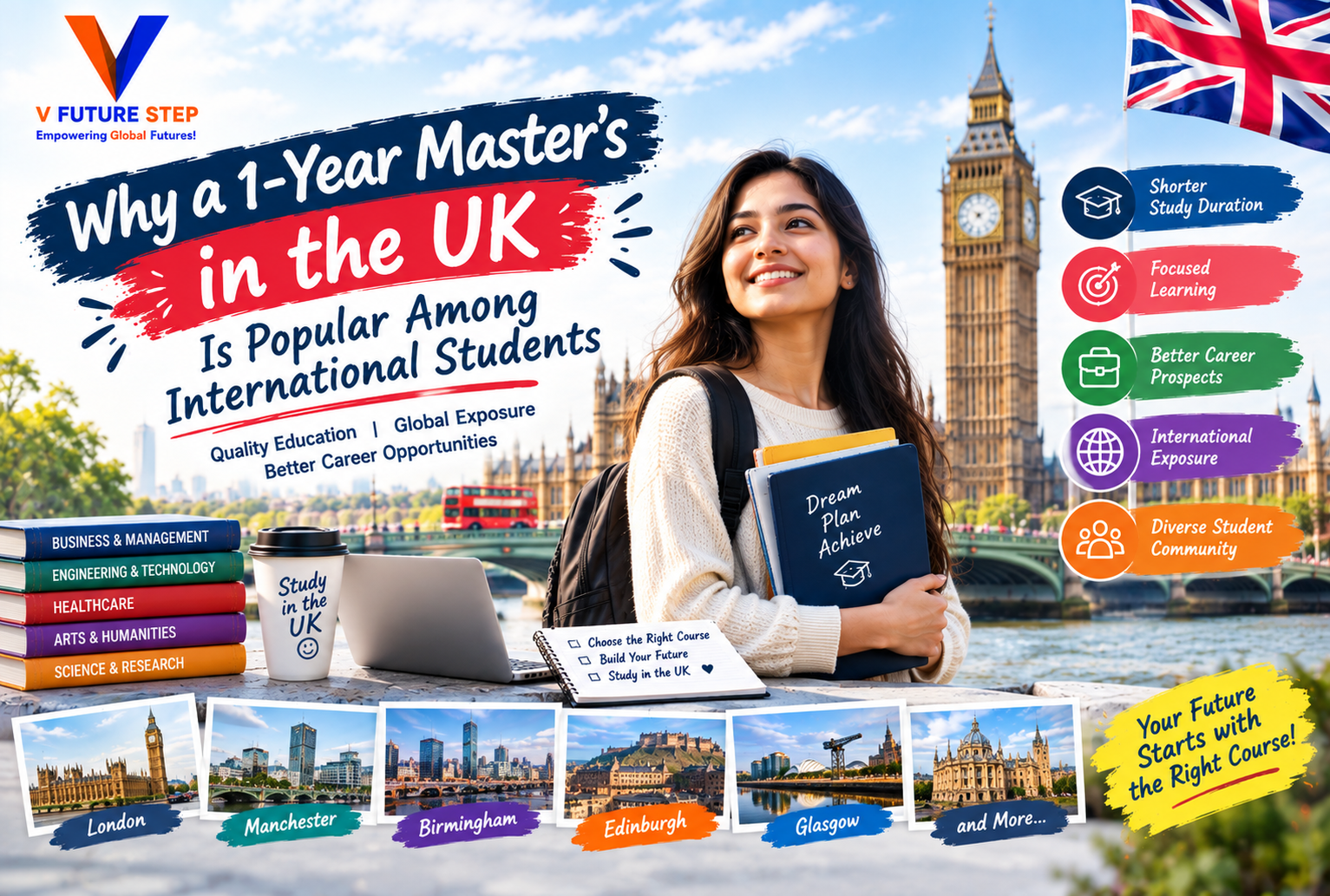 -Year Master's in the UK for International Students